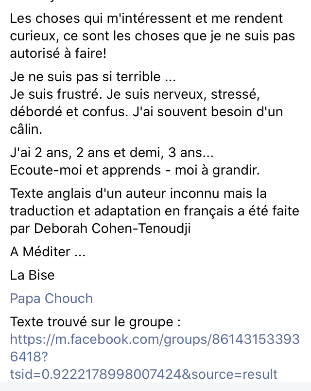 La liste de naissance à la loupe · Planète EJE & Doulamssétou